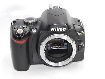 Amazon | Nikon デジタル一眼レフカメラ D40 ブラック ボディ
